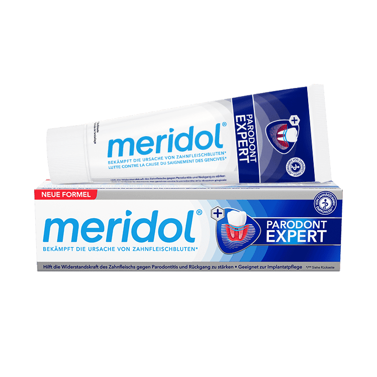 משחת שיניים מומחה של Meridol parodont
